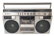 Aiwa Stereo 600 boombox ghettoblaster vintage radio tape stereo cassette player
