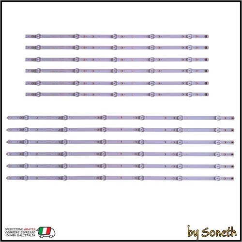 Kit barre led per - led, tv