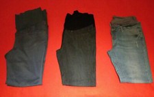3 Jeans DONNA premaman:1 Esprit 2 Prenatal taglie MEDIUM 42/44, cotone-elastan