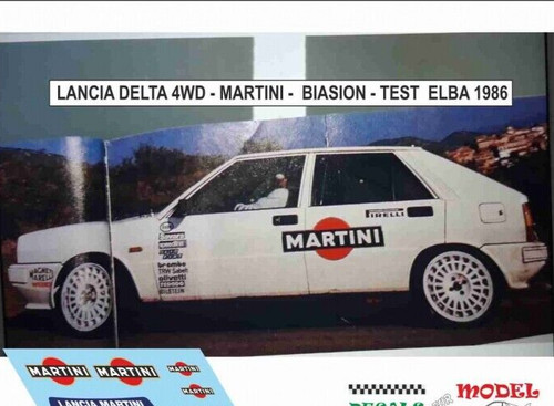 Lancia delta 4wd rally - delta,