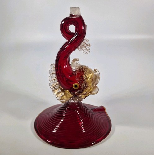 Barovier toso red murano glass - barovier,