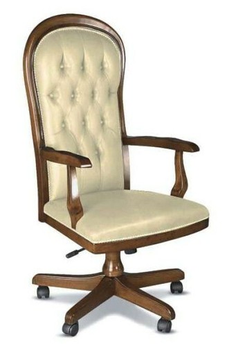 Poltrona girevole alzata - poltrona,