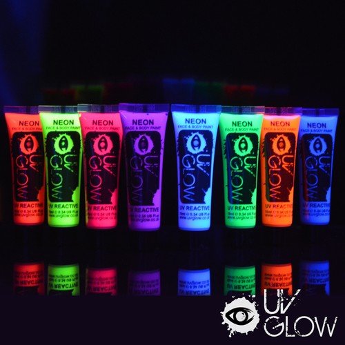 Glow neon viso vernice - neon,