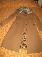 Iconico Vintage Dolce & Gabbana Cappotto lana marrone Wool coat trench 