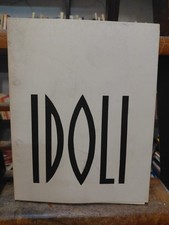 Idoli al lavoro un catalogo-libro d'artista realizzato da Enzo Cucchi Arte L1