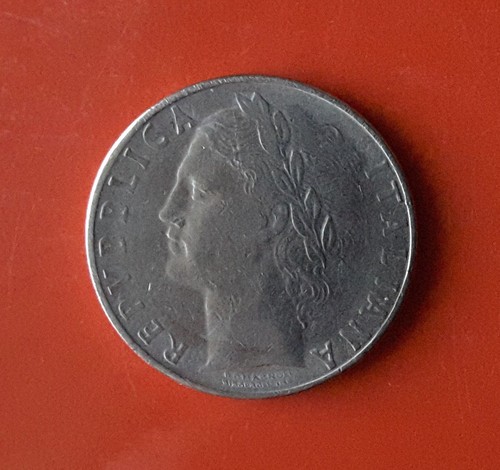 100 lire 1977 false - false, errore