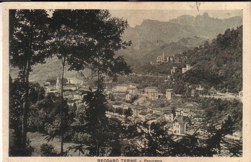 Recoaro terme viaggiata - , 1942