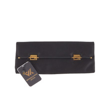 FENDI Pochette FFVR Clip Satin