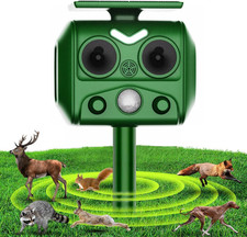 Repellente per Gatti, Dissuasori per Piccioni, 2025 Nuovo Ultrasuoni Solare Repe