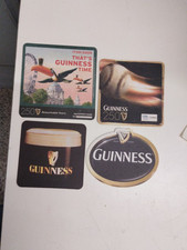 BREWERAINA COLLECTOR - GUINNESS - 250 REMARKABLE YEARS - 4 DIFFERENT BEER MATS