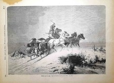 Stampa antica caccia - stampa,
