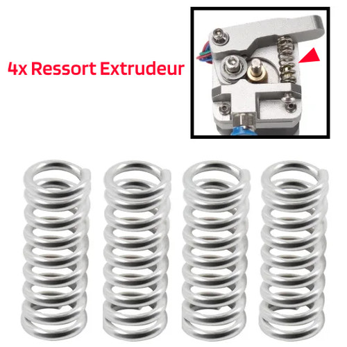 Ressort contraction pour - 4x,