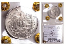 ITALIA 2 Lire Impero 1939 XVIII Non Magnetica - Perizia qFDC