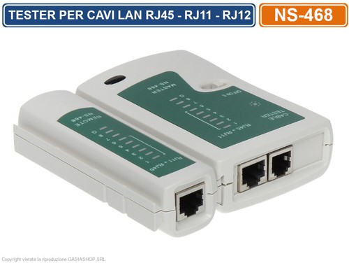 Tester per cavo rete lan - tester, di