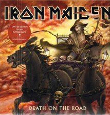 Iron Maiden Death On The Road PICTURE DISC NEAR MINT EMI 2xVinyl LP
