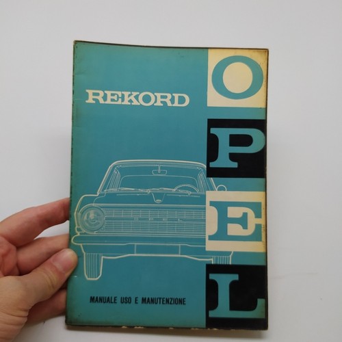 Libretto uso manutenzione opel - uso,