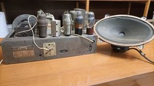 Telaio Radio Canora Milano Anni 40 Con Altoparlante Am Vintage Epoca 6v6 Rare 