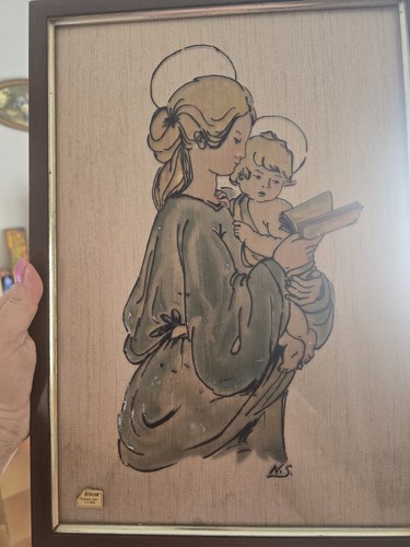 Quadro arte sacra - , con