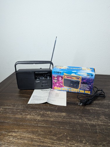 Radio portatile coby fm - radio,