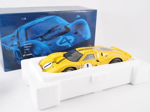 Exoto ford 40 giallo a - 1/18,