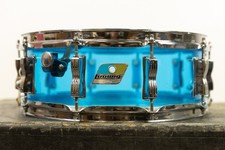 Tamburo a rullante Ludwig 5x14 in vistalite blu anni 70