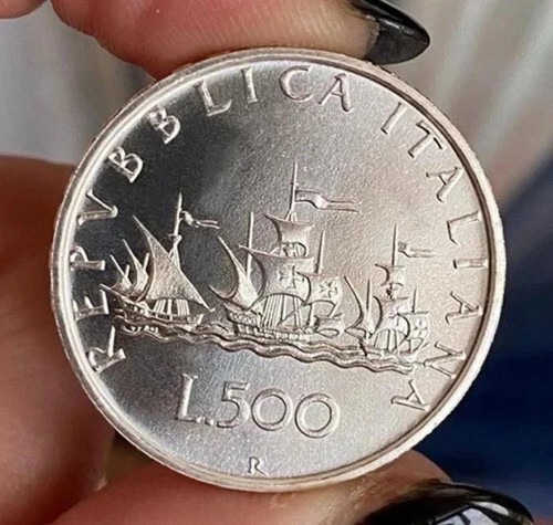 Repubblica italiana 500 lire - repubblica,