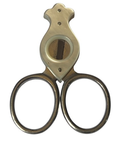 Antique cigar cutter with - antique,