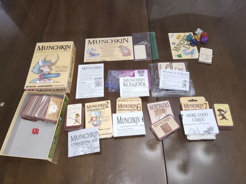 Lotto giochi carte munchkin - lotto, di