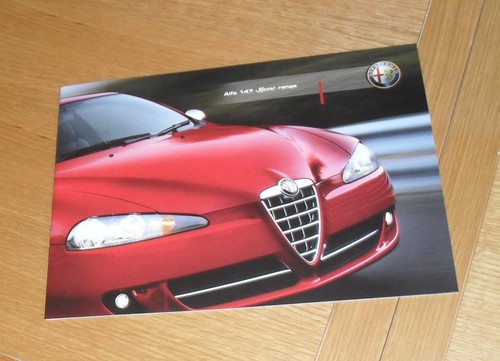 Brochure alfa romeo 147 - brochure,