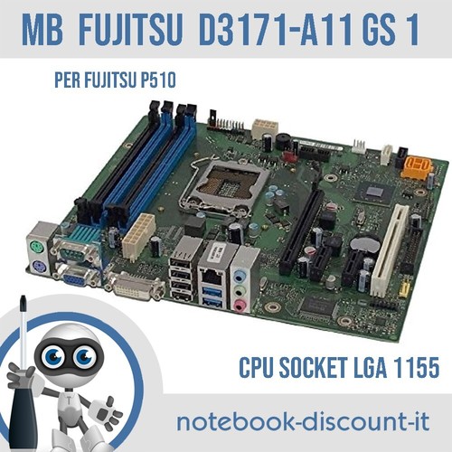 Scheda madre d3171 - d3171-a11, gs