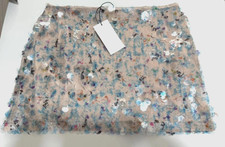 Zara Gonna Mini In Paillettes