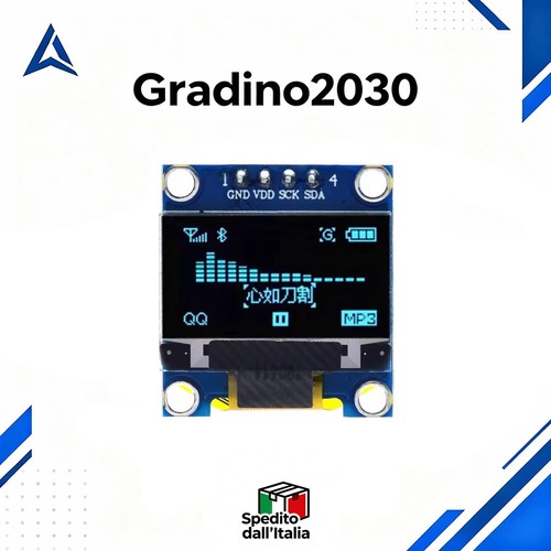 Display oled ssd1306 - display, blu
