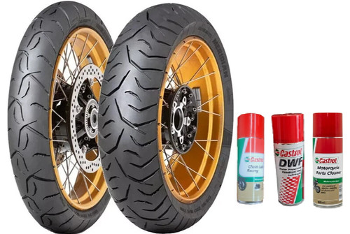 Coppia gomme 110 19 - gomme,
