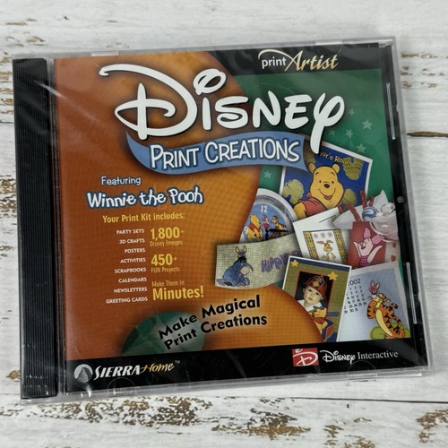 Disney print creations cd - print,