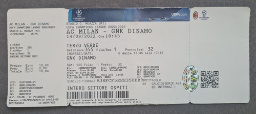 Biglietto calcio uefa - calcio,