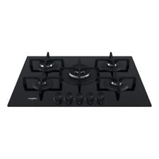 WHIRLPOOL GOA 7523/NB1 PIANO COTTURA IN VETRO 5 FUOCHI IN GHISA NERO