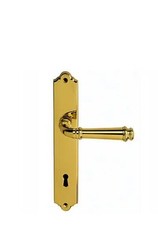 MANIGLIA PER PORTA CON PLACCA