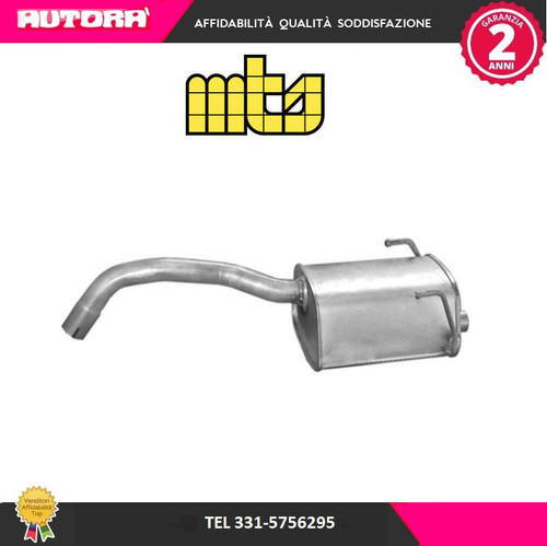 60348 silenziatore posteriore - silenziatore,