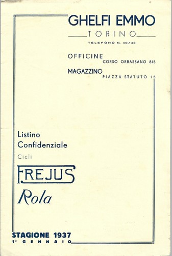 Frejus rola ghelfi listino - rola,