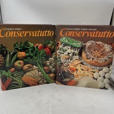 cucina CONSERVATUTTO - VOL 1 e 2 FRATELLI FABBRI EDITORI 1975 