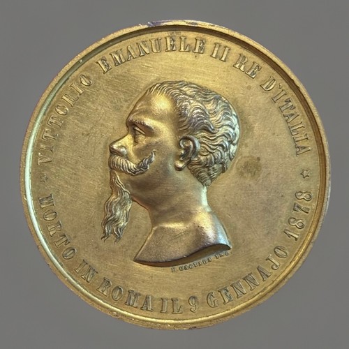 Medaglia 1878 vittorio - medaglia,