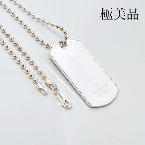 Gucci collana targhetta - gucci,