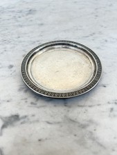 ANTICO PIATTINO ARGENTO PUNZONATO 800 OLD SILVER PLATE
