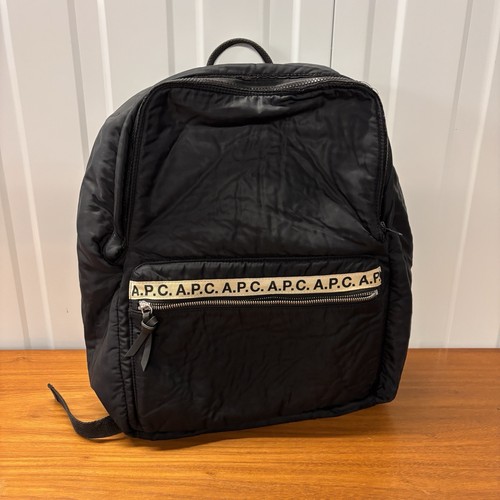 Zaino uomo nero nastro - a.p.c.,