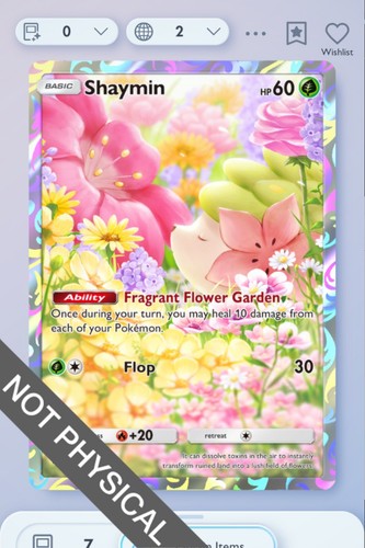 Pokemon tcg pocket shaymin - tcg,