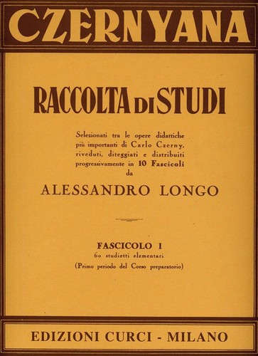 Czerny czernyana fascicolo - czernyana,