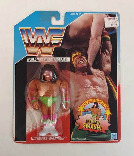 Hasbro wwf ultimate warrior - wwf,