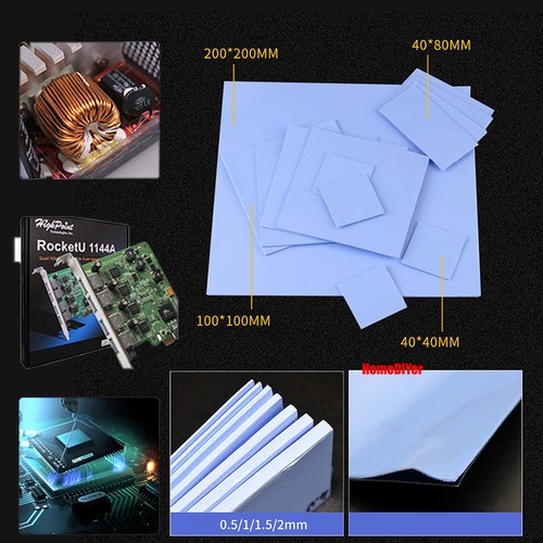 Foglio pad termico silicone