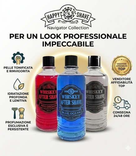 Whiskey after shave 400ml - whiskey,