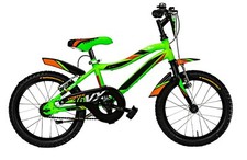 Bicicletta MTB VORTEX 16 per bambino 16 " in acciaio senza cambio mountain bike